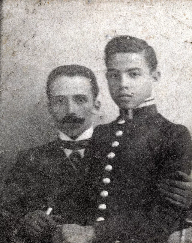 Naum Fabrikant and his son Yefim Fabrikant Naum Fabrikant and his son Yefim Fabrikant