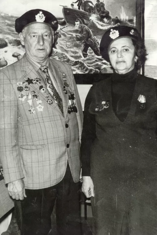 Arnold Fabrikant and his wife Nathalia Yampolskaya Arnold Fabrikant and his wife Nathalia Yampolskaya