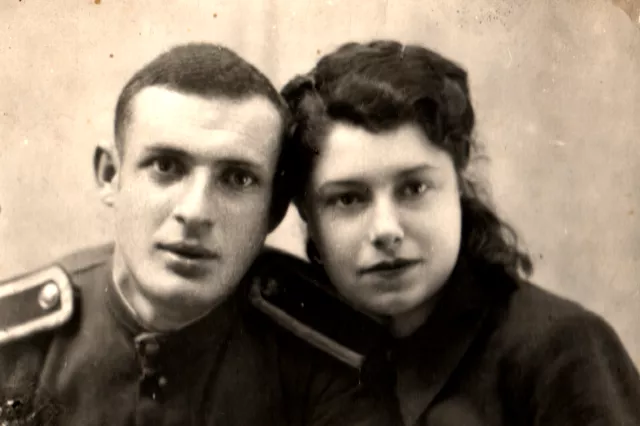 Agnessa Margolina and Israel Katz