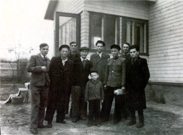 Boris Dorfman with his crew