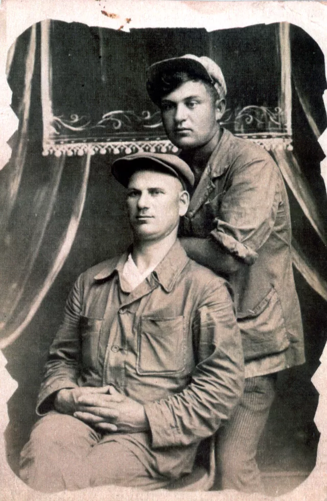 Bella Kisselgof 's mother's brothers: Misha  and Grisha Rivkin