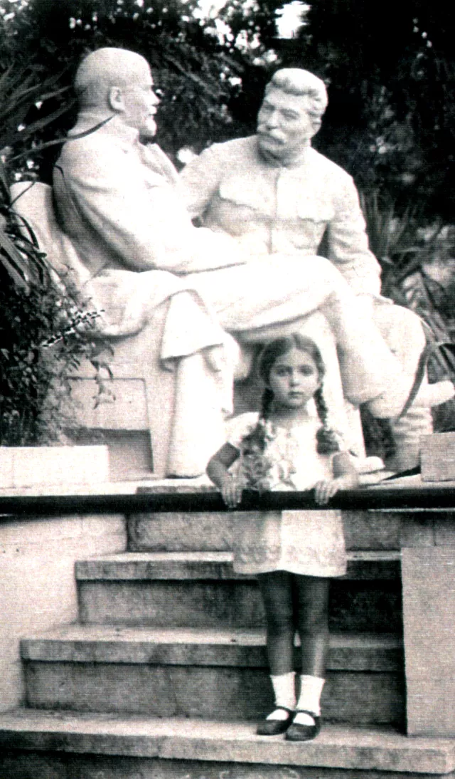 Bella Kisselgof  with her two 'Grandaddies'