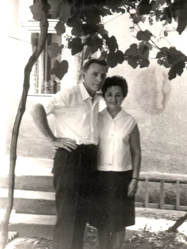 Ernest Galpert with his wife Tilda Galpert Ernest Galpert with his wife Tilda Galpert