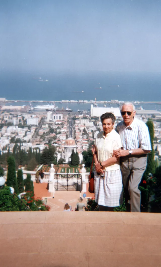 Ernest Galpert with his wife Tilda Galpert Ernest Galpert with his wife Tilda Galpert