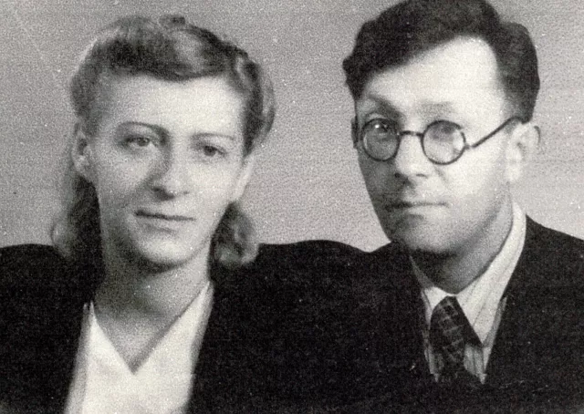 Rosa Gershenovich with her husband Ruvim Gershenovich Rosa Gershenovich with her husband Ruvim Gershenovich