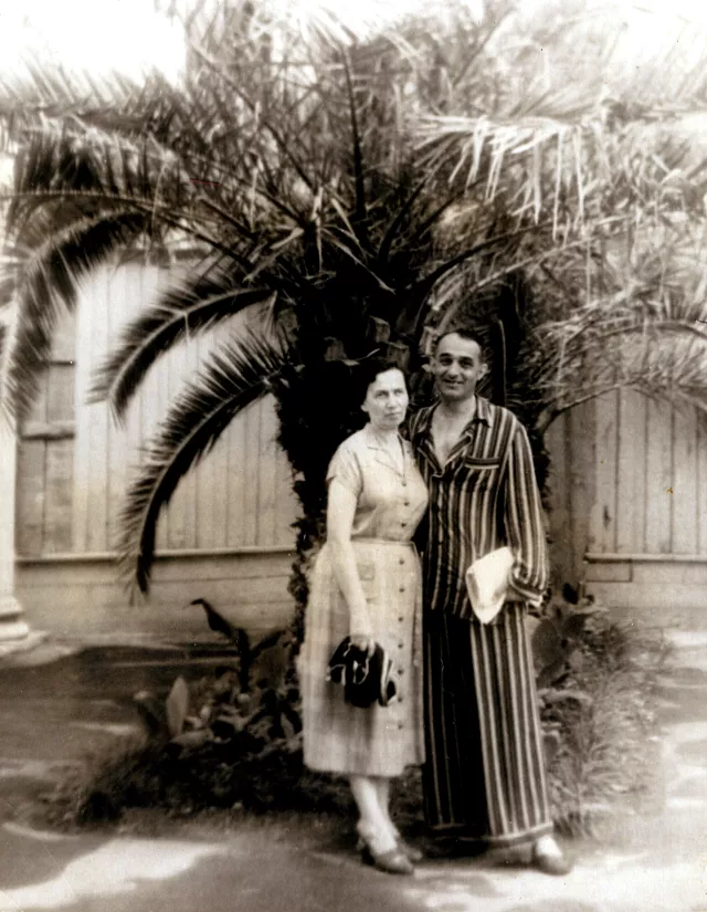 Irina Lidskaya's parents: Dina Itskovich and Yakov Lidskiy