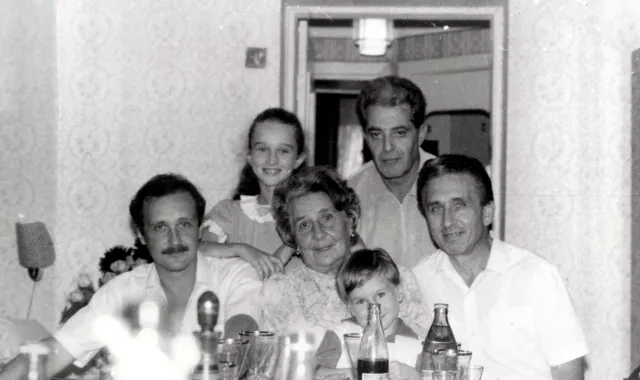 Ida Limonova with her family