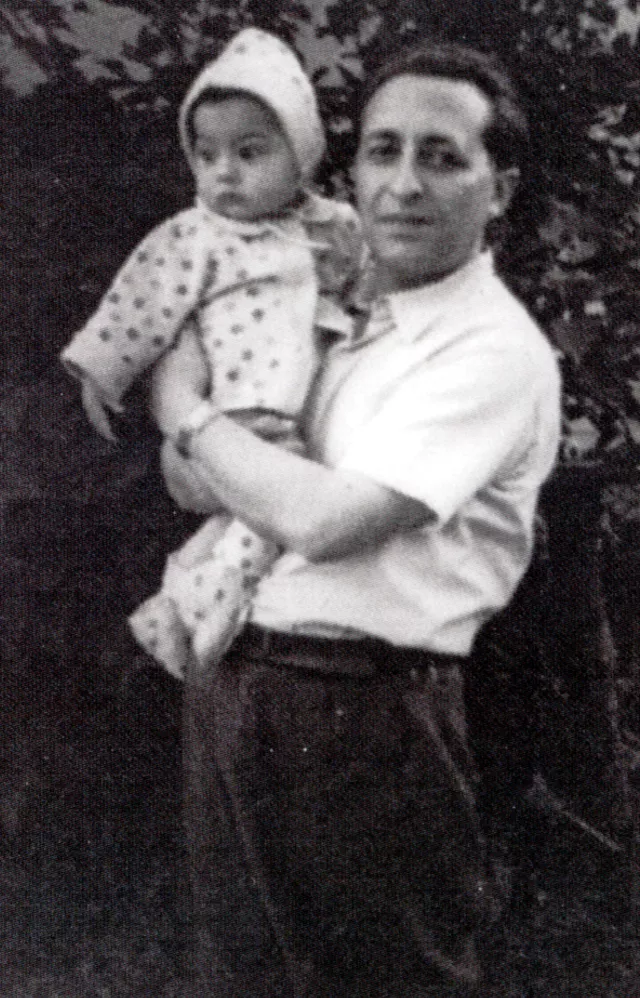 Lazar Gurfinkel and his son Michael Gurfinkel Lazar Gurfinkel and his son Michael Gurfinkel