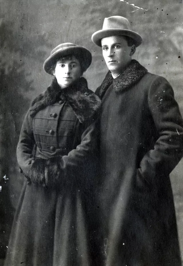 Moisey Goihberg's parents, Iosif and Lisa Goihberg