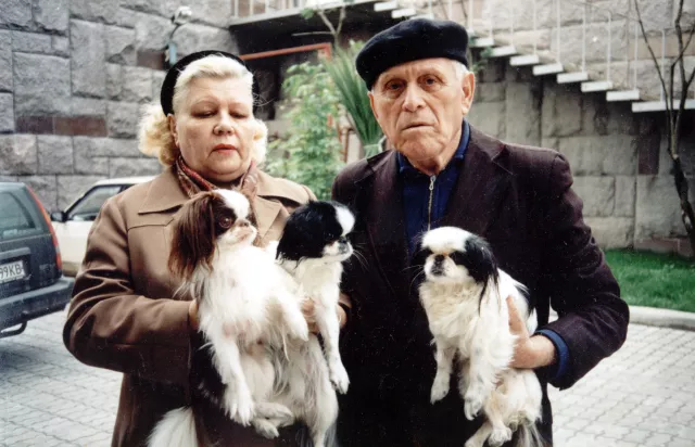 Simon Grinshpoon with his wife Elena Grinshpoon Simon Grinshpoon with his wife Elena Grinshpoon