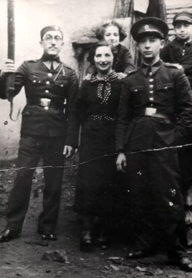 Tilda Galpert with siblings and friends