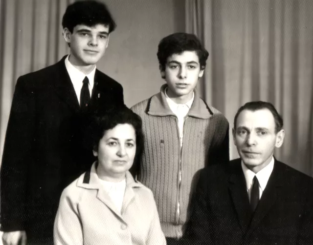 Tilda Galpert with her family Tilda Galpert with her family