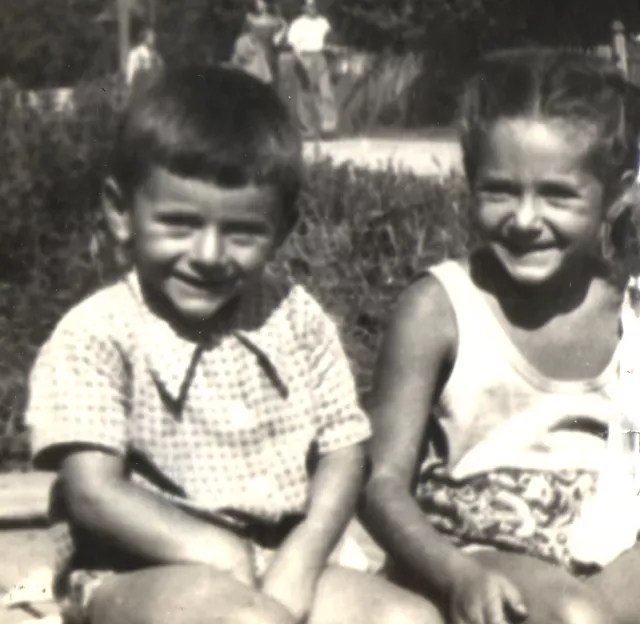 Ringel László fia, Mihály és lánya, Vera Ringel László fia, Mihály és lánya, Vera