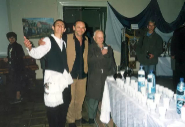 Ringel László fiával és unokájával