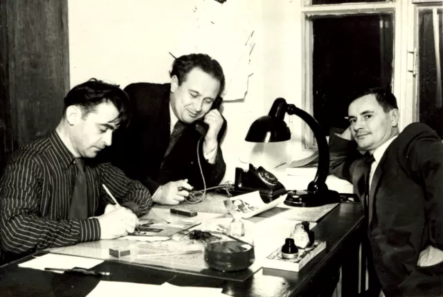 Yakov Voloshyn with his colleagues Yakov Voloshyn with his colleagues