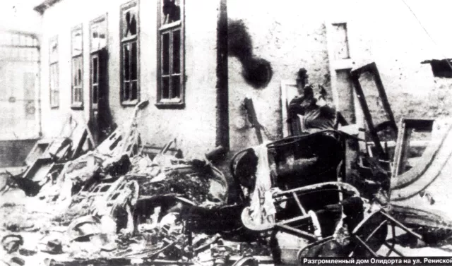 After the pogrom in Kishinev
