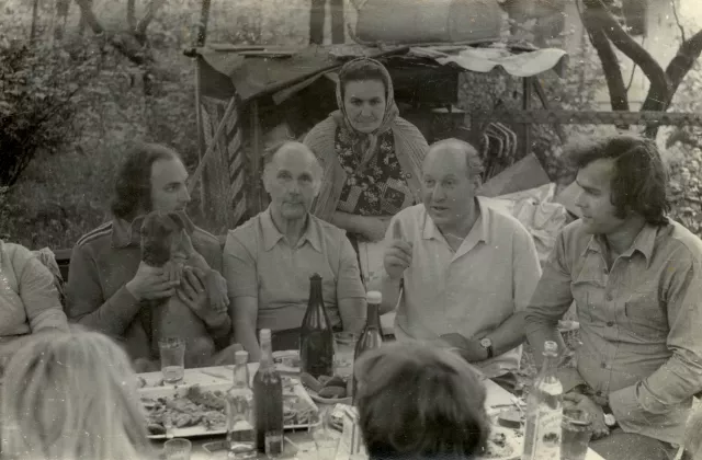 Velkei Sarolta a férjével