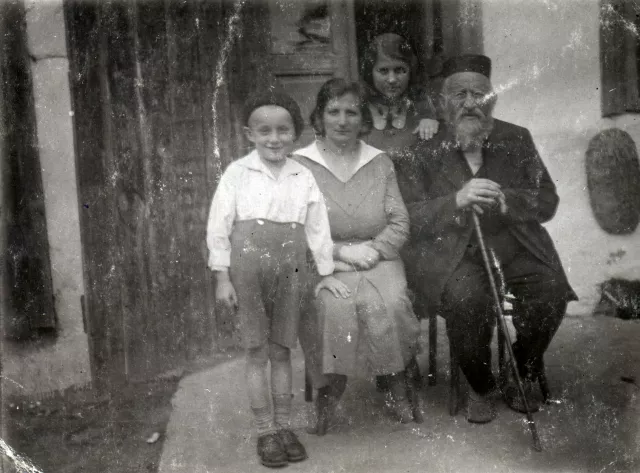 Grandfather Weil with relatives Grandfather Weil with relatives