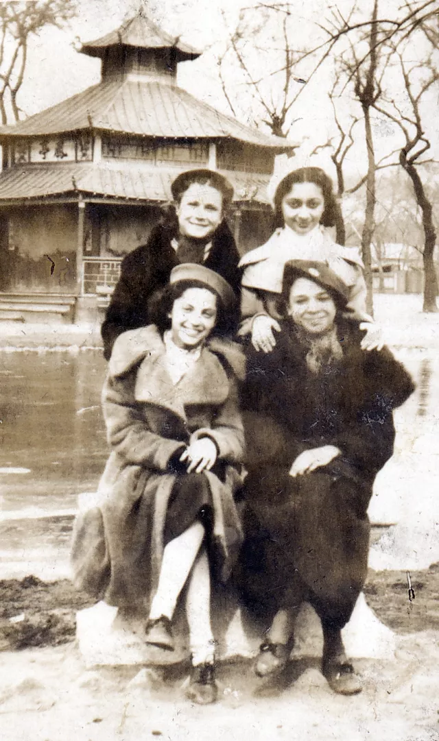 Sarah Liberman and classmates in Harbin Sarah Liberman and classmates in Harbin