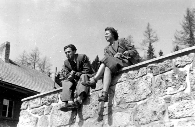 Franta Spitzer am Semmering