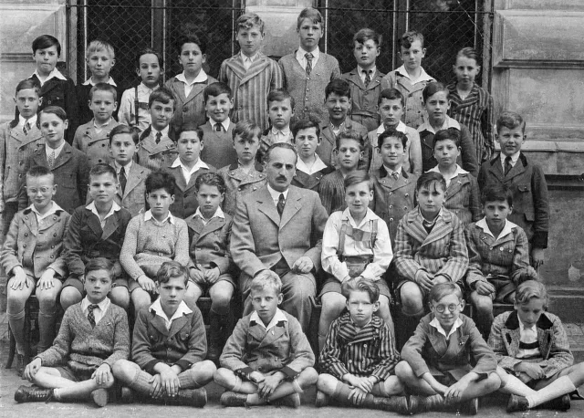 Klassenfoto von Herbert Reisner