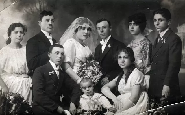 Sarina and Albert Gershon's wedding