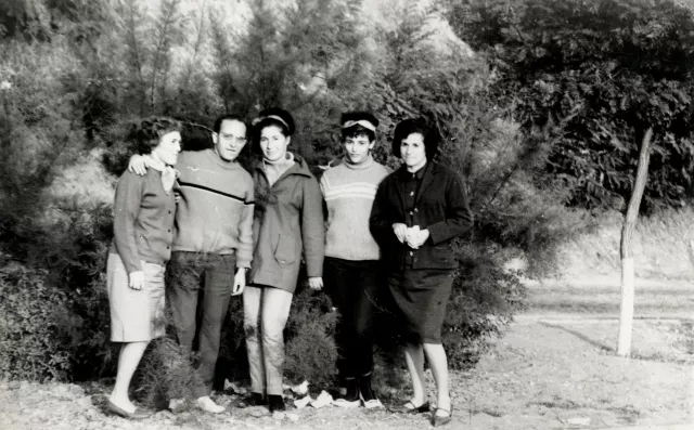 Tiko Josiford with relatives