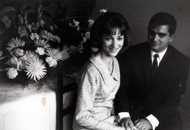 The wedding photograph of  Nisim Gadol