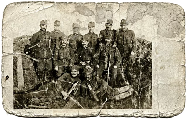 Bihari Lajos a fronton az elsõ világháborúban