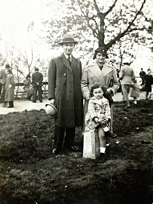 Kemény Andrásné kiránduláson a Gellért-hegyen