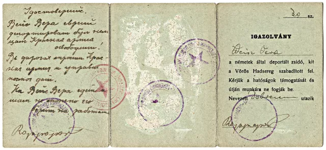 Deportált igazolvány