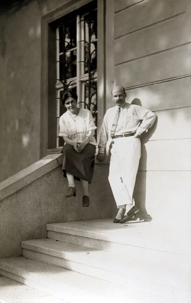 Rachel Berdach and Otto Bardach