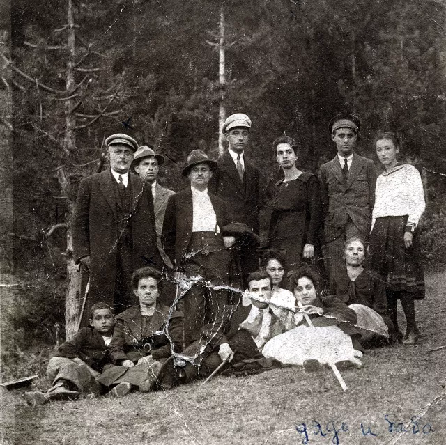 Matilda Albuhaire's maternal grandparents Mair and Esther Levi on vacation