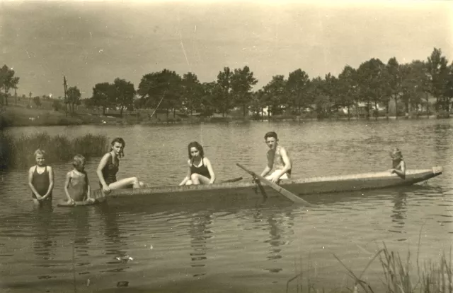 Alena Munkova on summer vacation in Komarov
