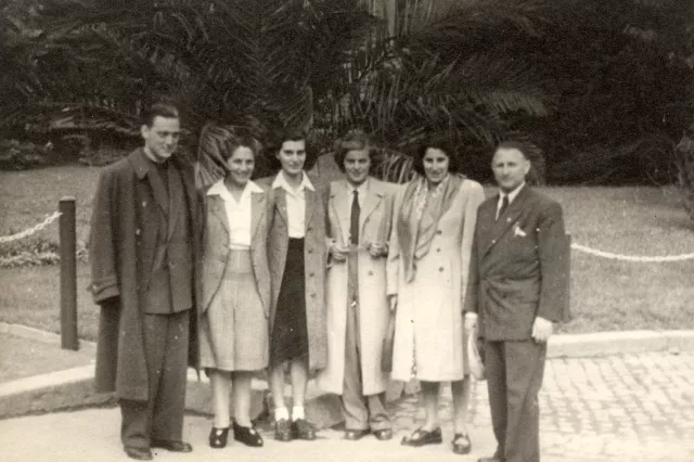 Agi Sofferova on vacation with her husband and friends Agi Sofferova on vacation with her husband and friends