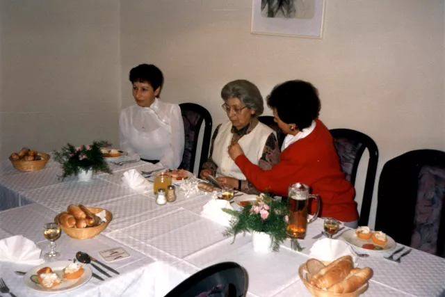 Gabriela Brodska at her 70th birthday party