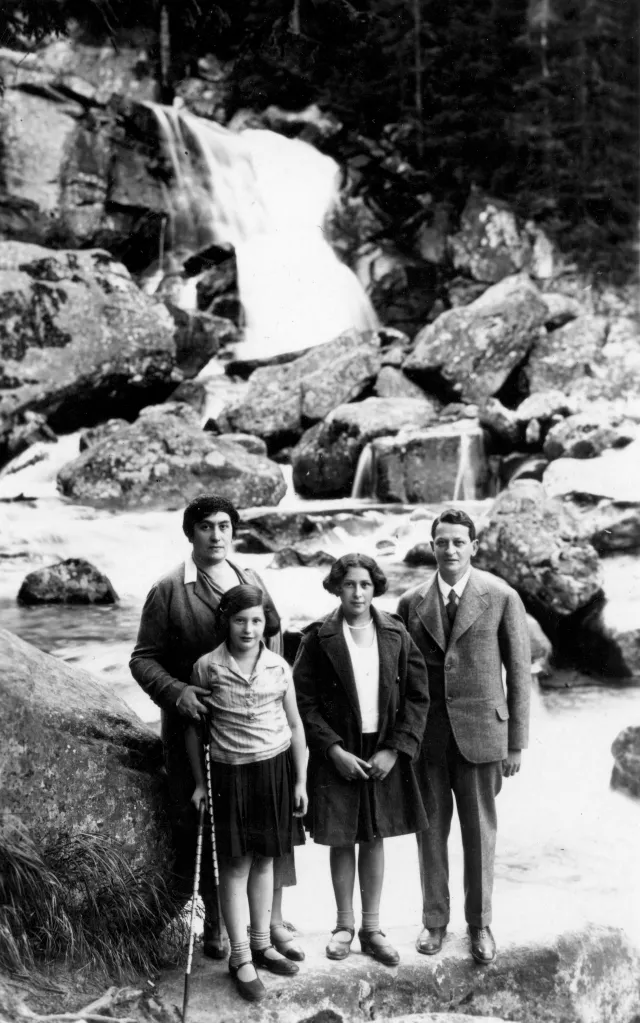 The Vohryzeks on a trip in the Tatra Mountains