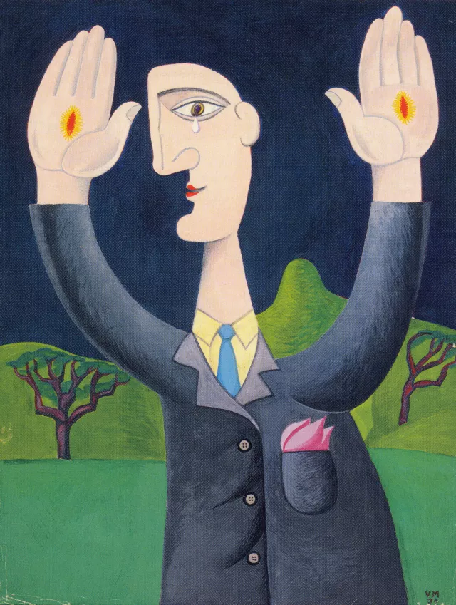 Crucified - an artwork by Viktor Munk