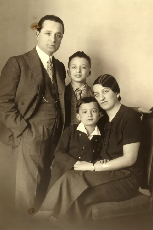Otto Kotouc and his family Otto Kotouc and his family