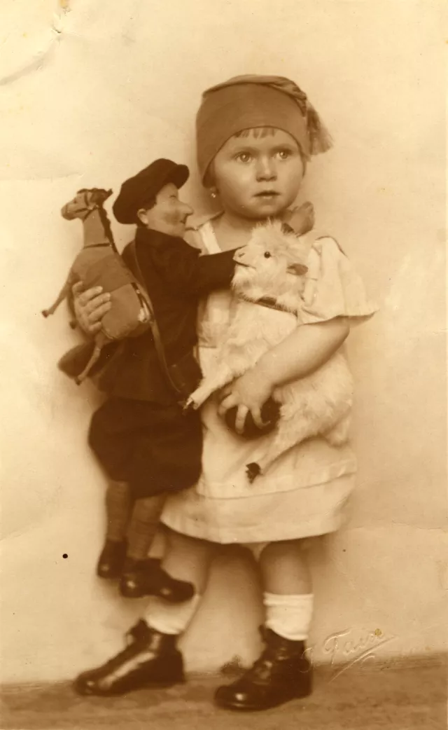 Ludmila Rutarova as a child Ludmila Rutarova as a child