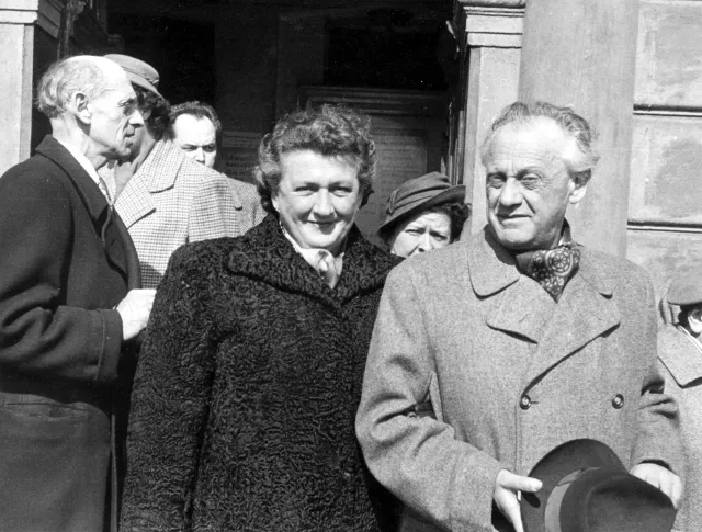 Ervin Kosiner and Hedvika Kosinerova