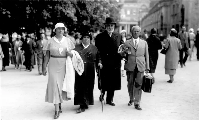 Helena Pollakova, Berta Paszternakova, Bernat Paszternak and Otto Pollak