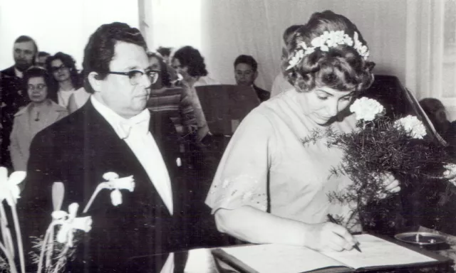 Anatoli Kraemer with his wife Mayli Kraemer
