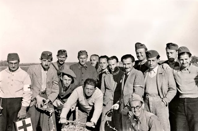 Rados István munkaszolgálatban