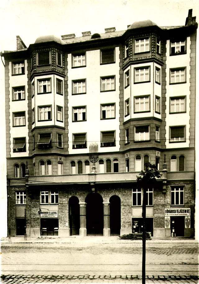 A Zsigmond (ma: Frankel Leó) utcai zsinagóga