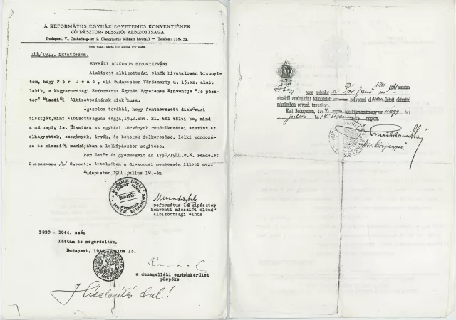 Diakónusi bizonyítvány