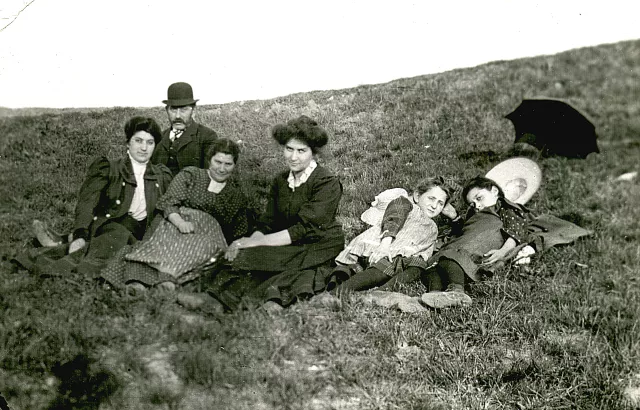 Weitzner Salamon és családja