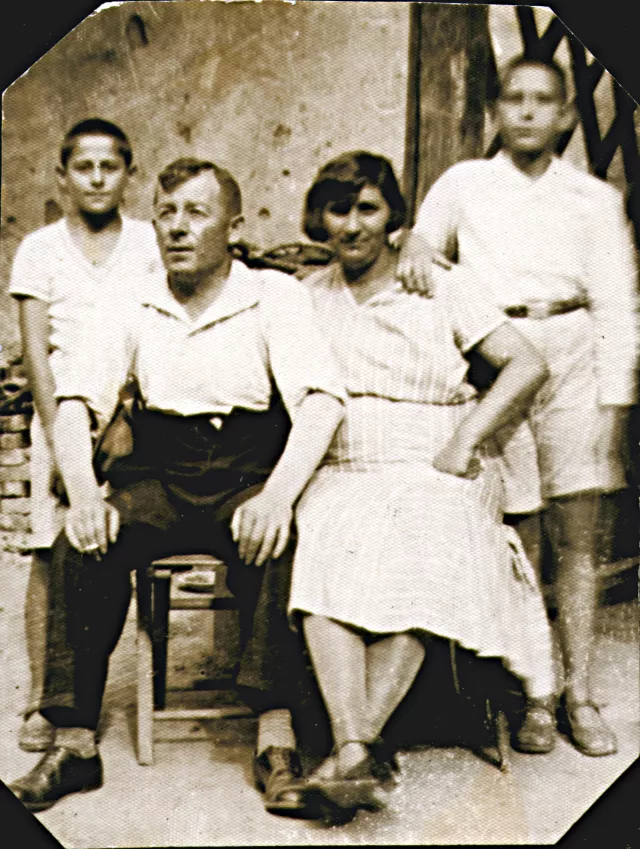 A Zinner család Dömösön