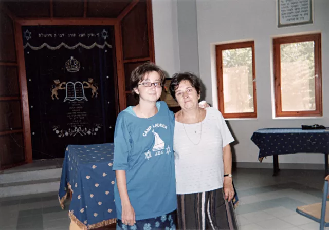 Szendy Barbara édesanyjával Szendy Barbara édesanyjával