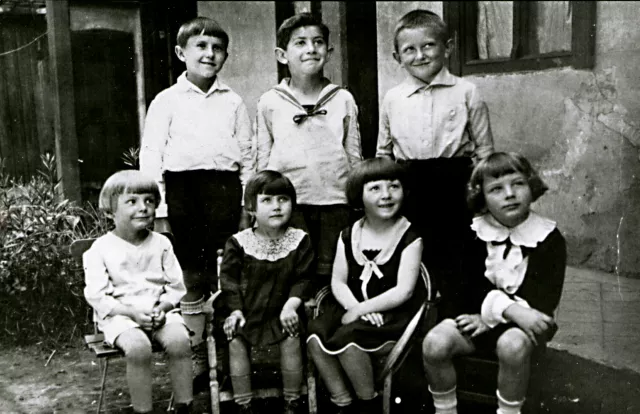 Gömöri Géza gyerekkori barátaival